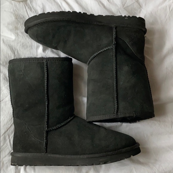 UGG Shoes - Black Classic Short Uggs